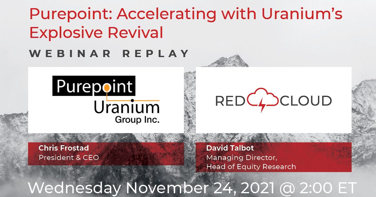 Purepoint Accelerating With Uraniums Explosive Revival Red Cloud