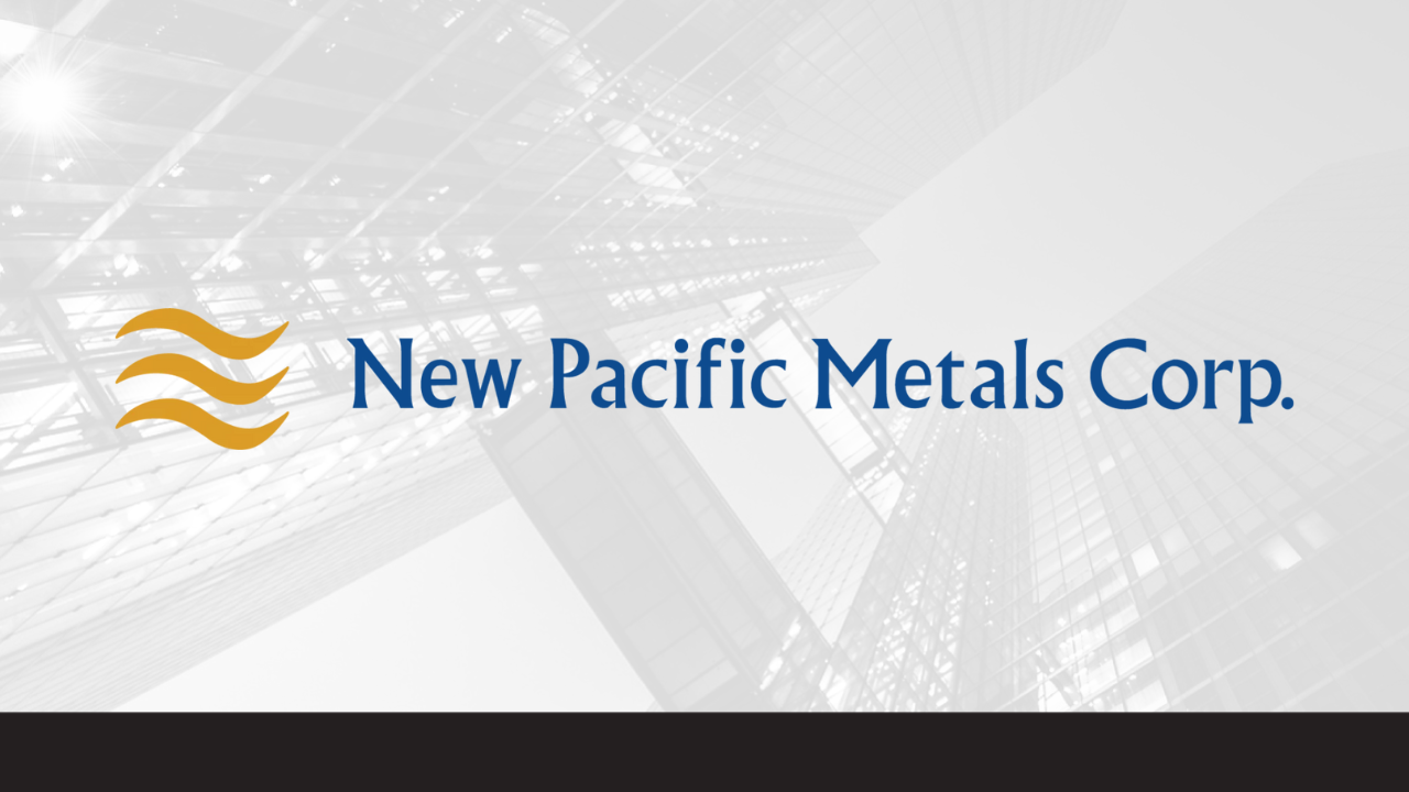 An Update From New Pacific Metals Red Cloud Financial Services Inc