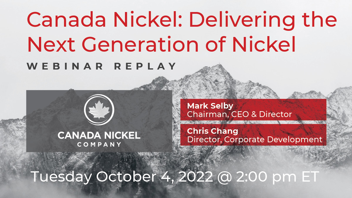 Canada Nickel - Replay