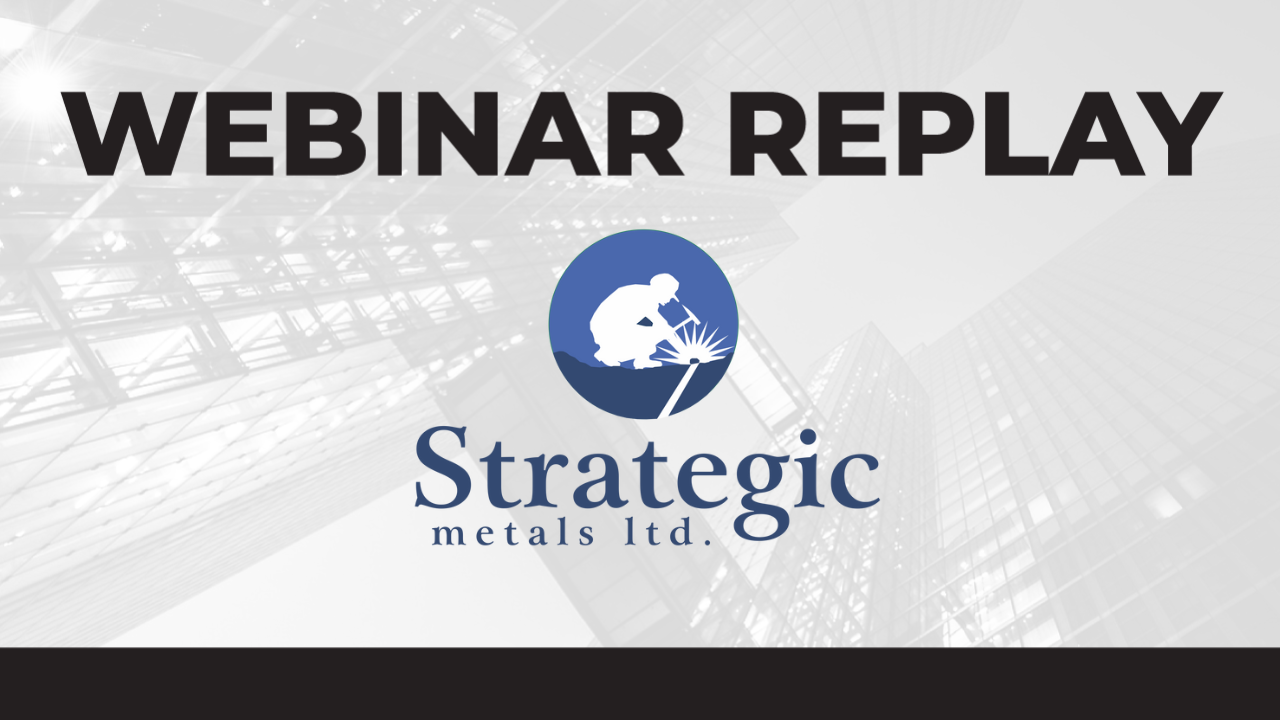 Webinar Thumbnail - Strategic Metals Ltd. - July 25