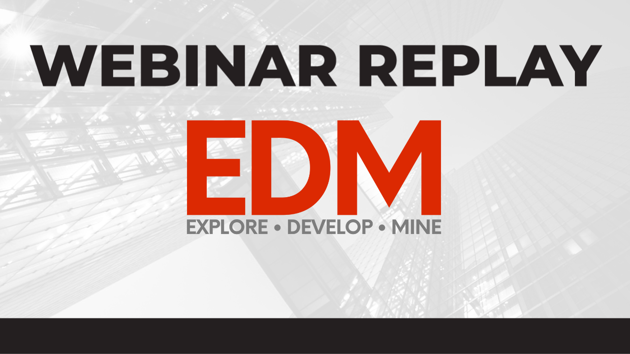 EDM Resources Inc. - August 23 Webinar Thumbnail - YouTube