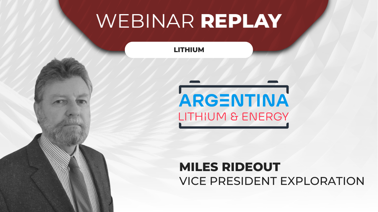 Argentina Lithium & Energy Corp. - January 16 - Webinar - YouTube Thumbnail